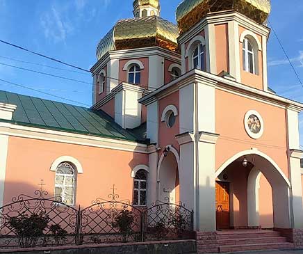 Церква в місті Шаргород