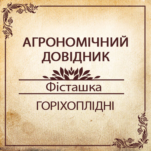 Агрономічний довідник -фісташка
